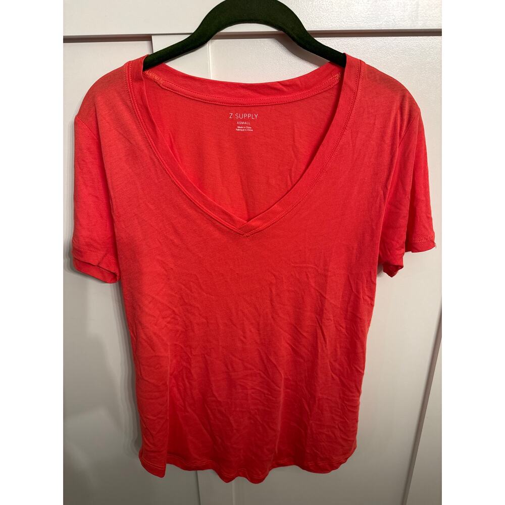 Women's Z Supply Top V-Neck Size XS